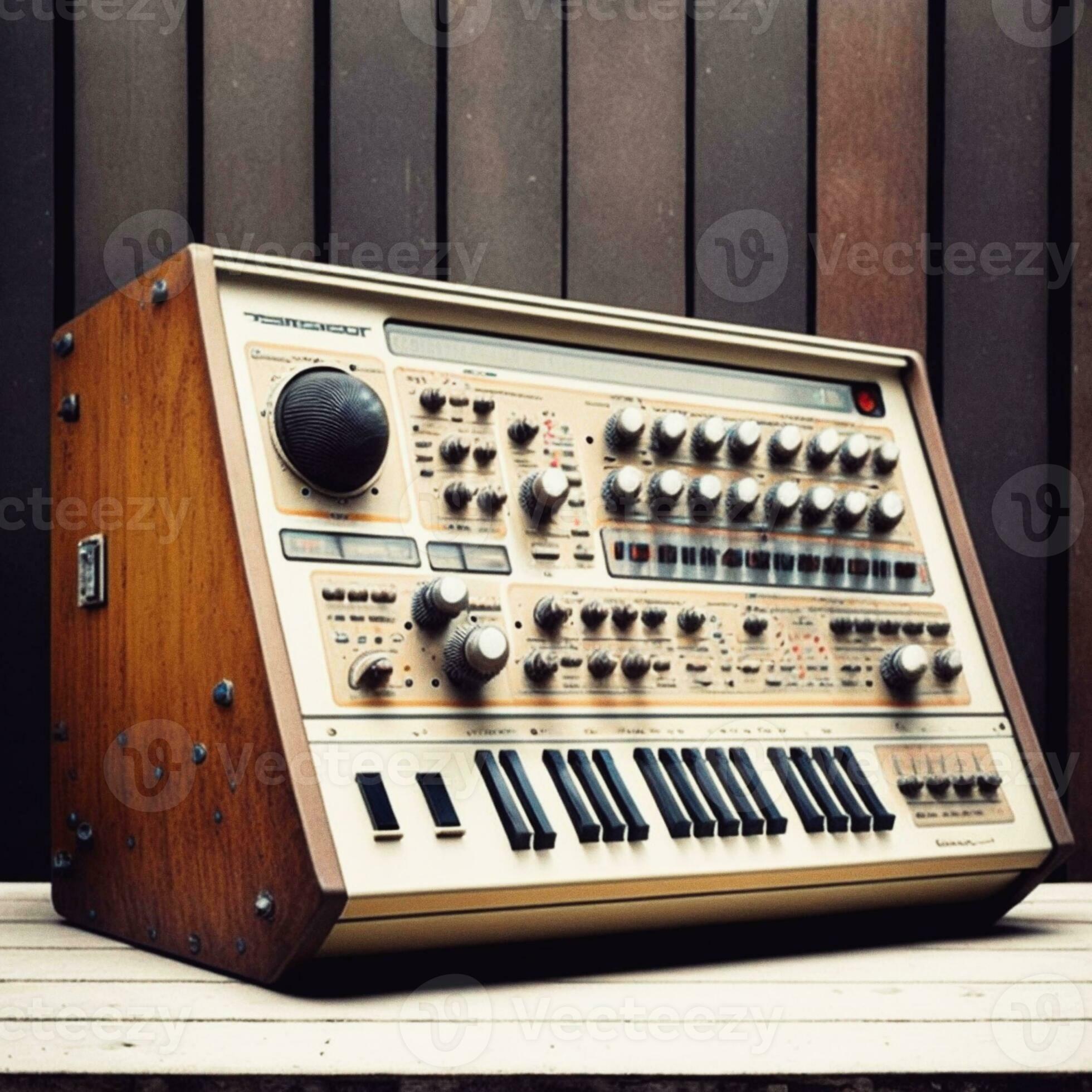 Retro synthesizer 2024