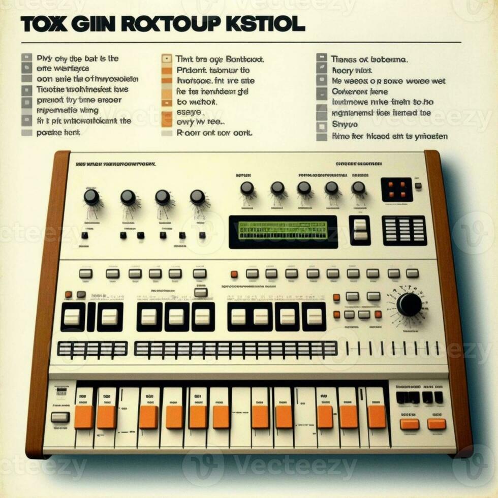 Retro Synth User Manual   generative ai photo