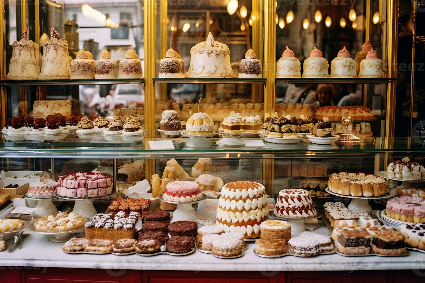 encantador parisino panadería deleite generativo ai foto