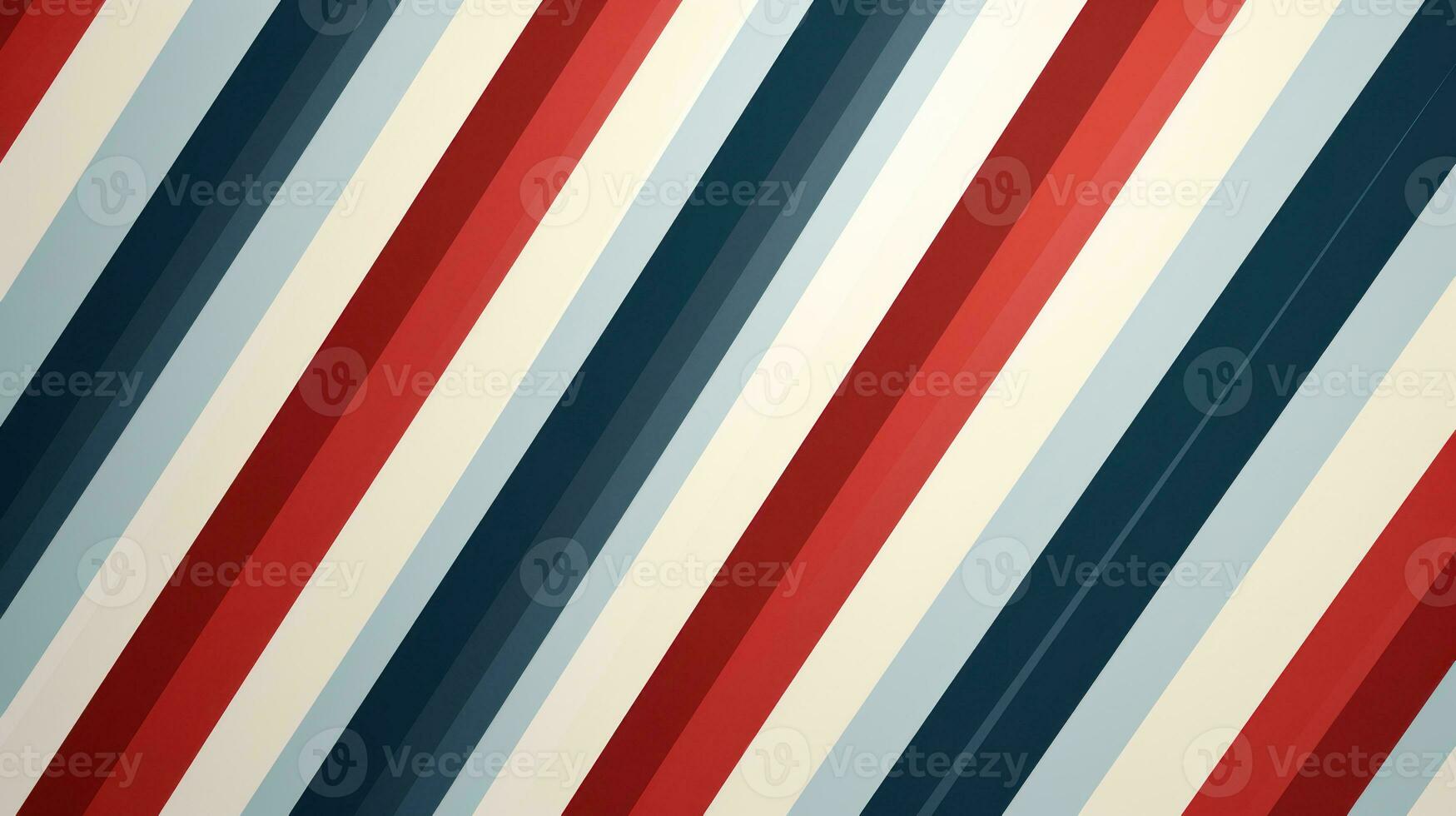 Striped background. Vector illustration. Colorful diagonal stripes. Barbershop design wallpaper. photo