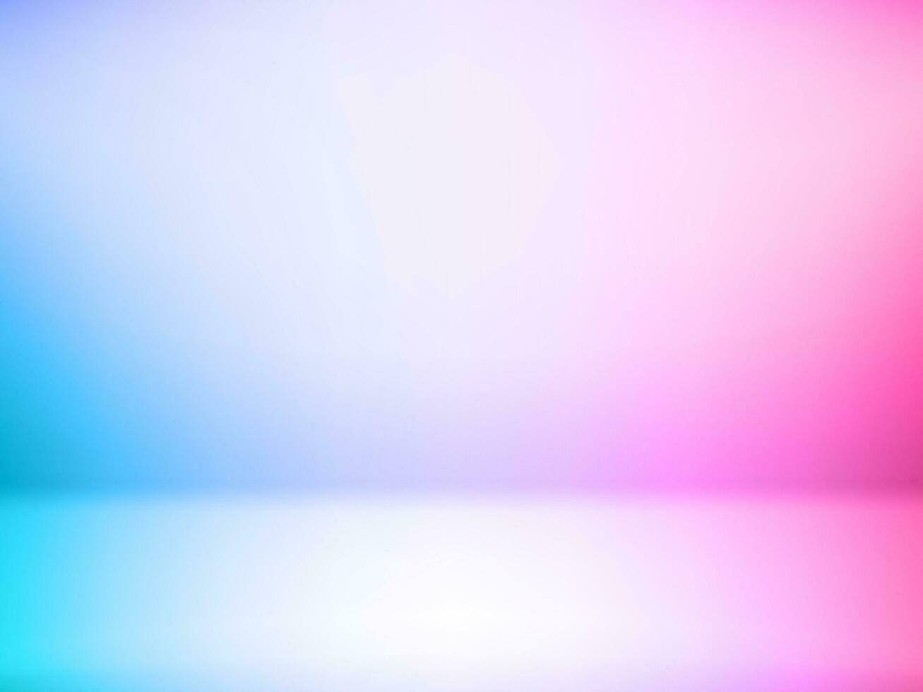 Vivid studio 3d vector illustration with copy space