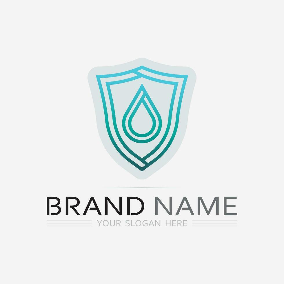 shield logo design vector,shield emblem logo template,logosymbol icon-vector vector