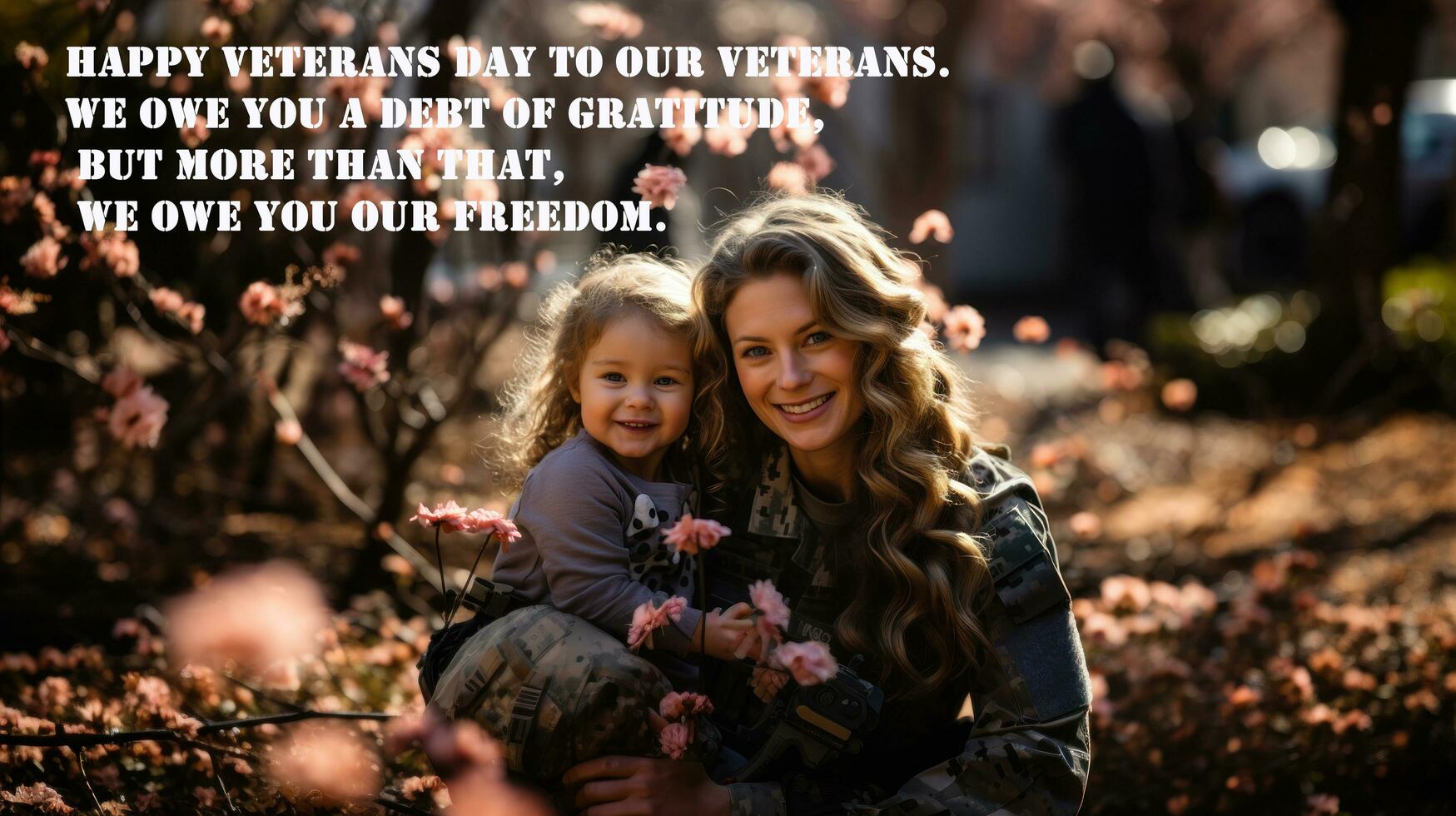 Happy Veterans Day to our veterans. We owe you a debt of gratitude, but more than that, we owe you our freedom. photo