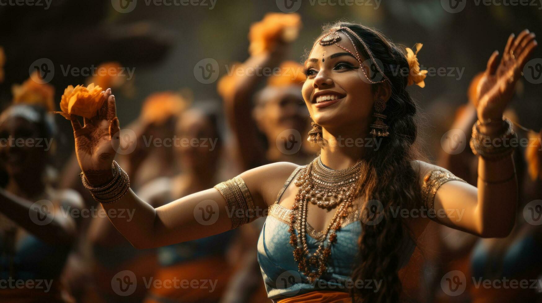 no identificado hindú devotos realizar un religioso danza a thaipusam festival en Calcuta. foto