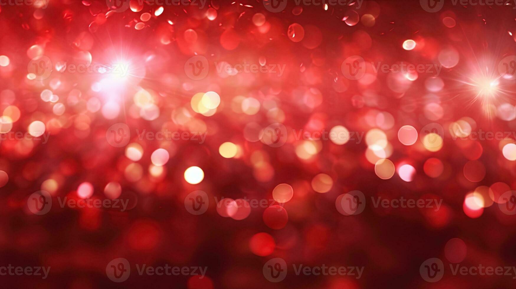 Abstract Bokeh Red Glitter Background photo