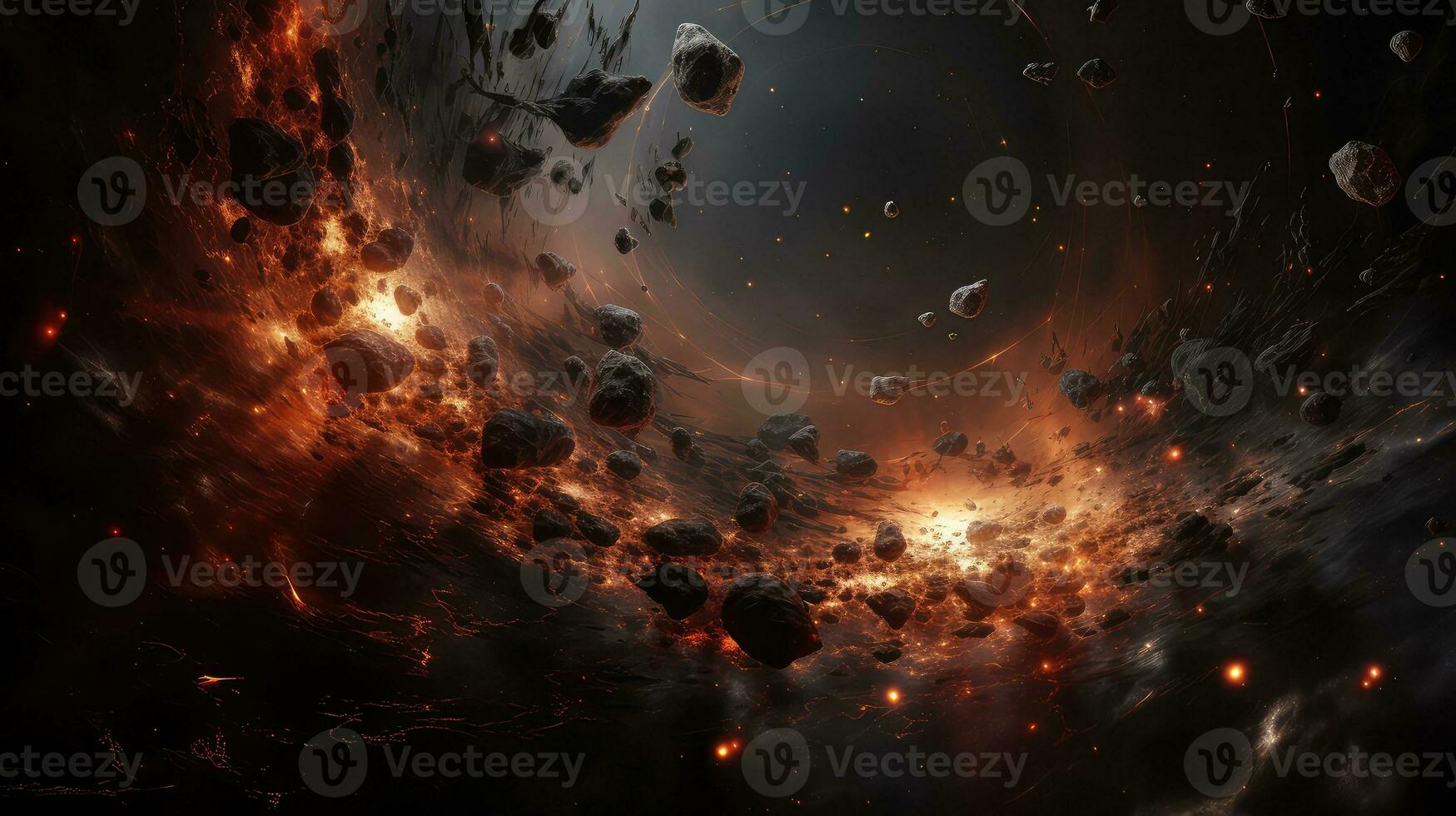 sky stellar planet cosmic ai generated photo