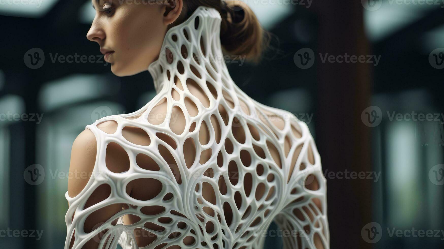 design 3d printed clothes ai generated photo
