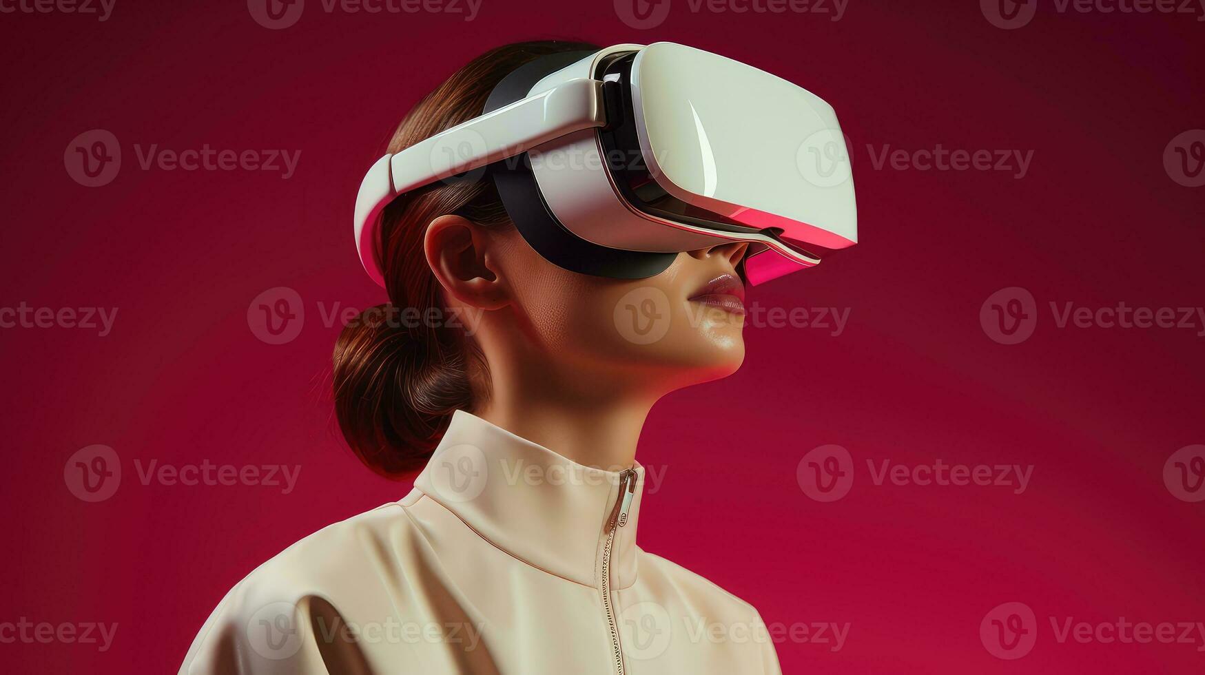 abstract 8k virtual reality ai generated photo