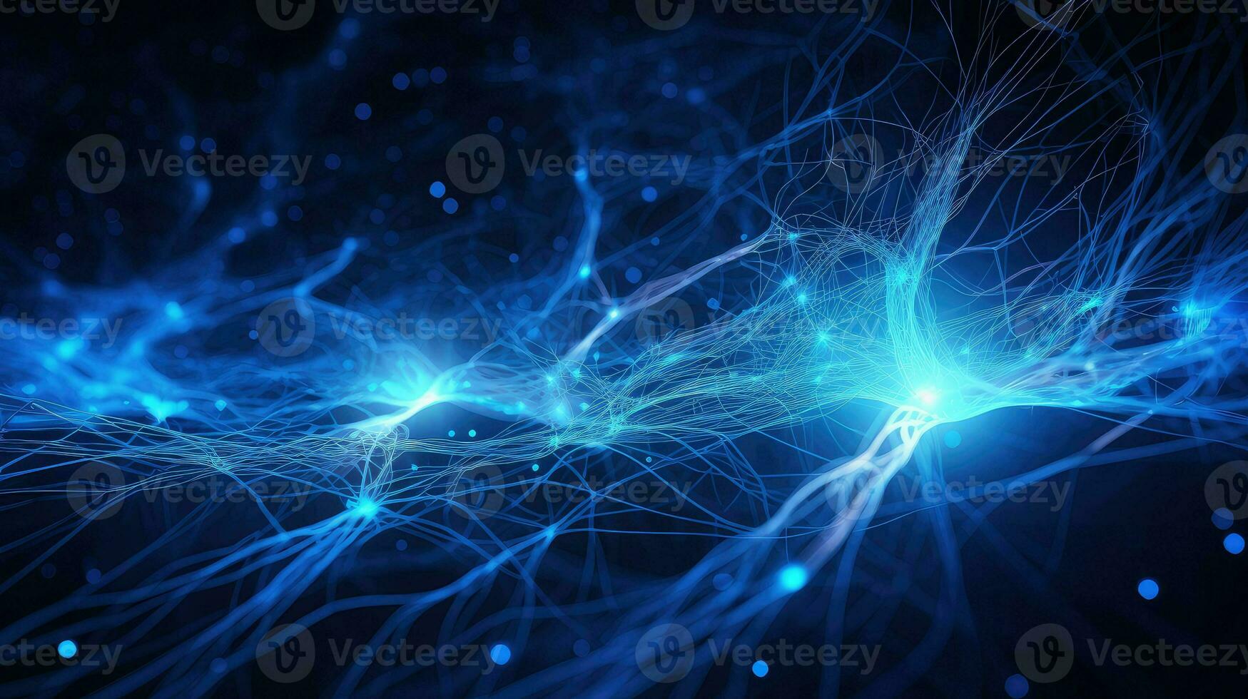 blueprint digital brainwaves mesmerizing ai generated photo