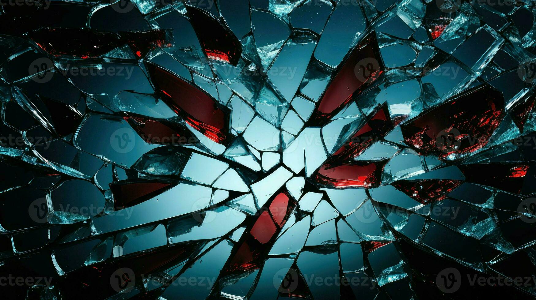 shatter scattered glass shatters ai generated 32458405 Stock Photo at