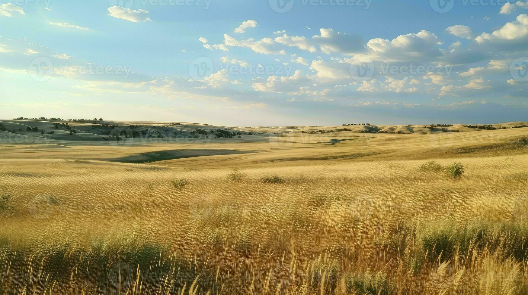 grass tallgrass prairie grasslands ai generated photo