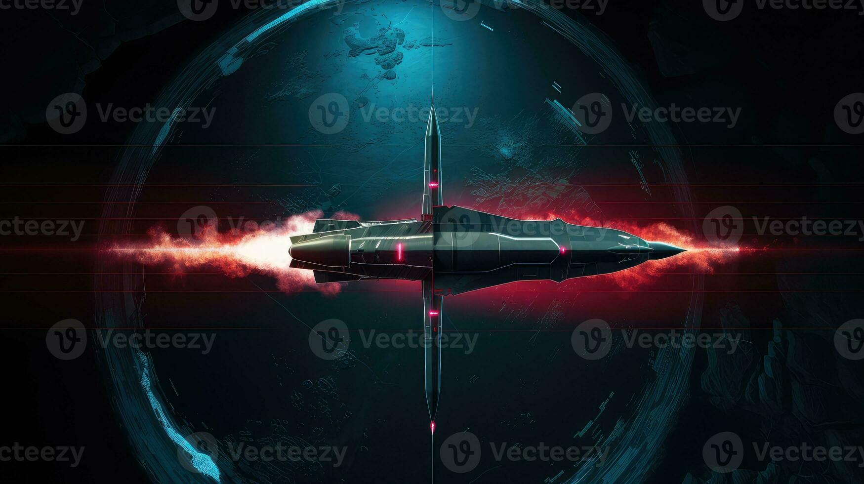 transportation hypersonic missiles craft ai generated photo
