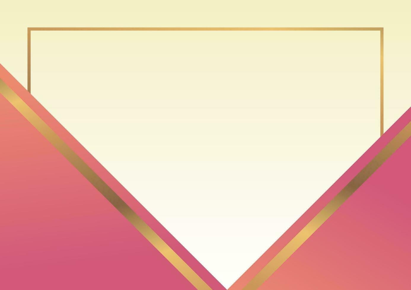 Abstract shape background, gradation colors. Template for design of certificate, charter, presentation, banner, poster. vector
