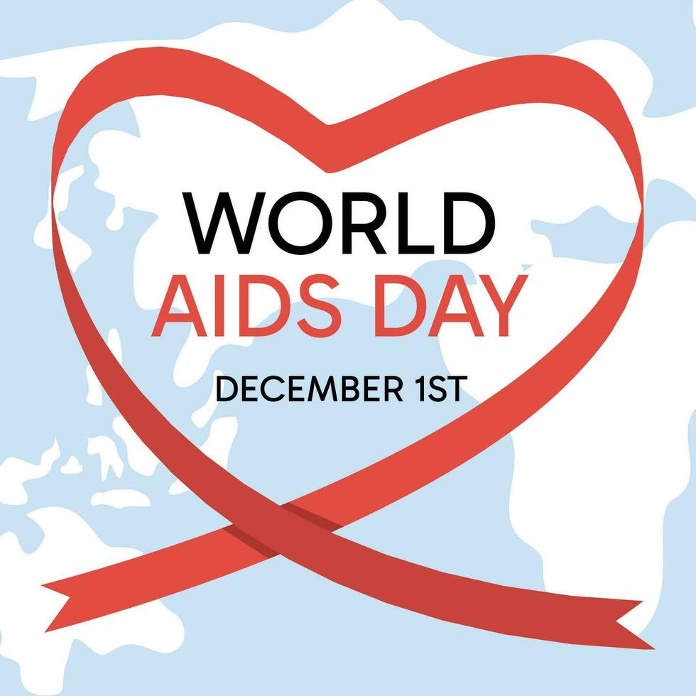 world aids day background, vector replaceable. design for banner, poster, social media, flyer, web.