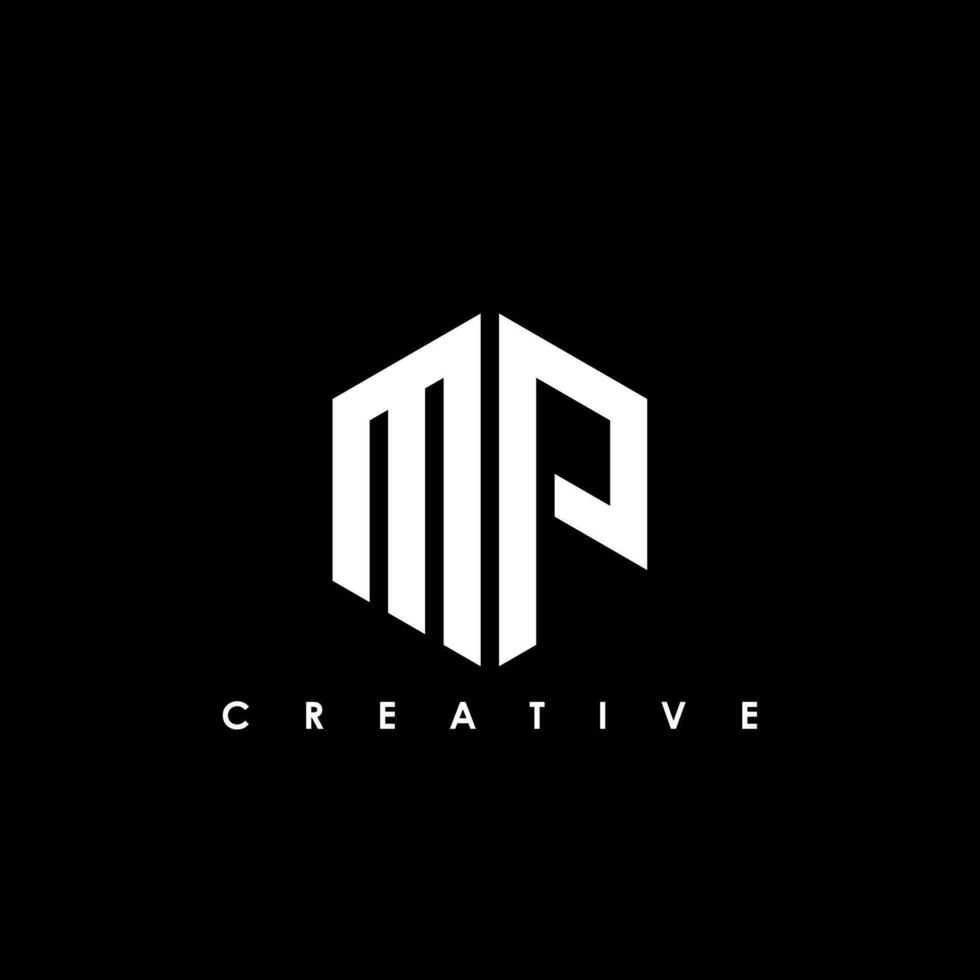 MP Letter Initial Logo Design Template Vector Illustration