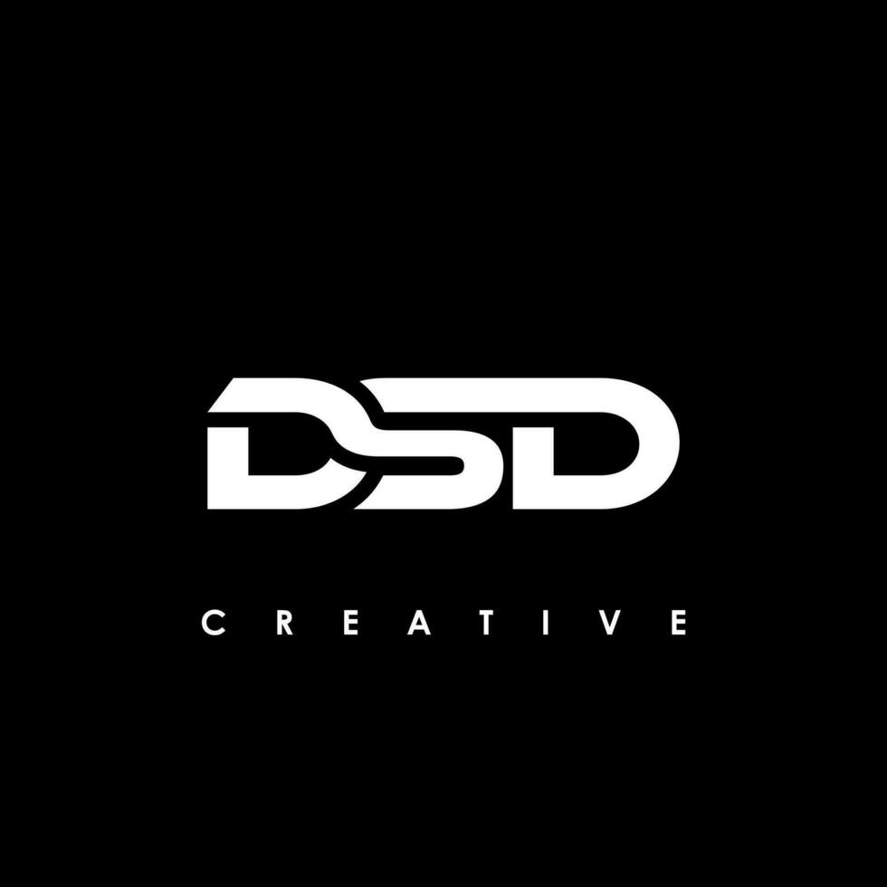 DSD Letter Initial Logo Design Template Vector Illustration