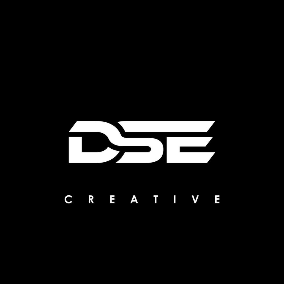 dse letra inicial logo diseño modelo vector ilustración