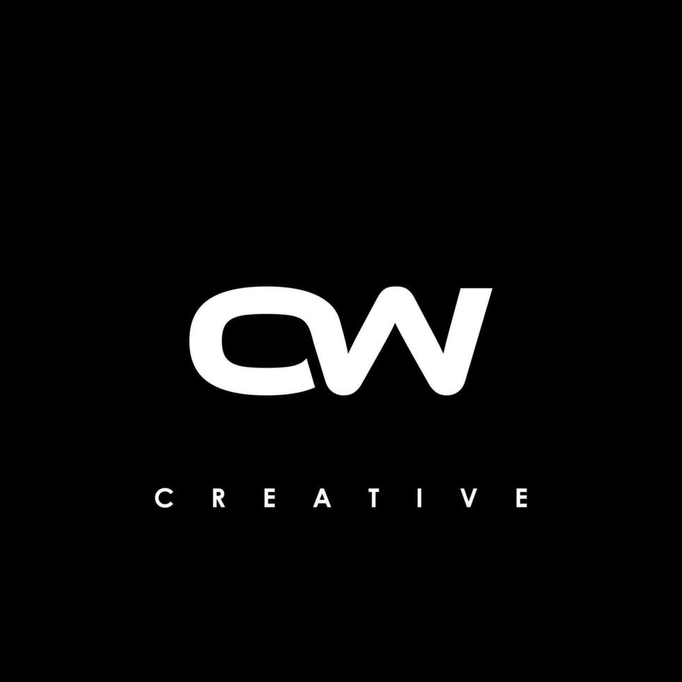 OW Letter Initial Logo Design Template Vector Illustration