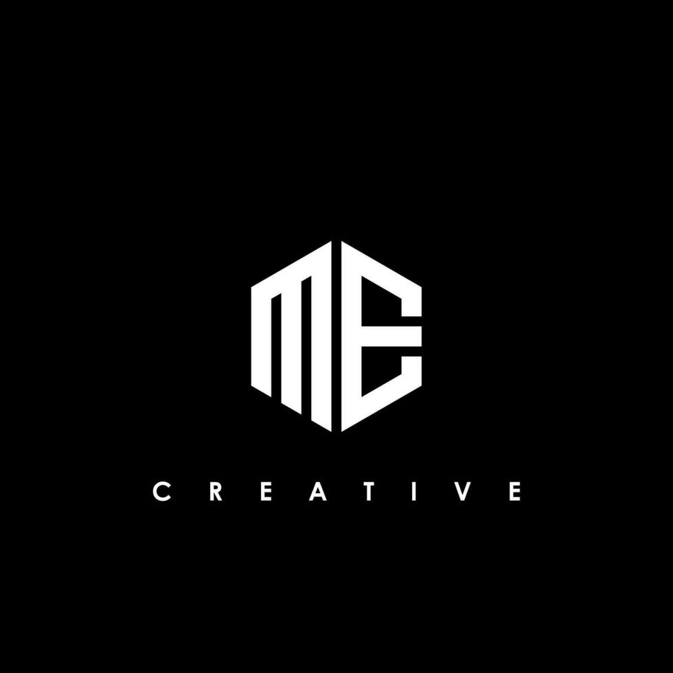 ME Letter Initial Logo Design Template Vector Illustration