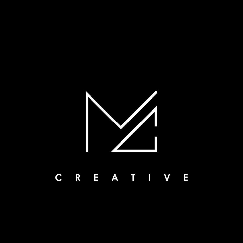 MC Letter Initial Logo Design Template Vector Illustration