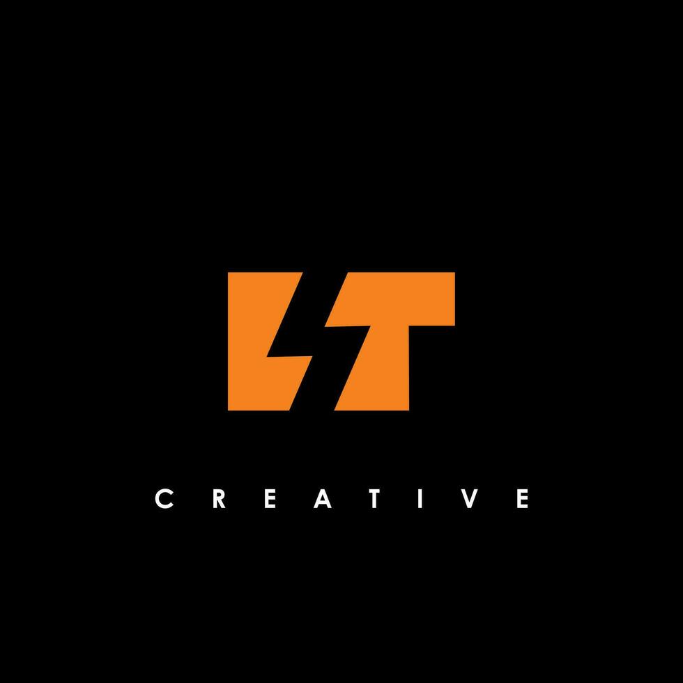 LT Letter Initial Logo Design Template Vector Illustration