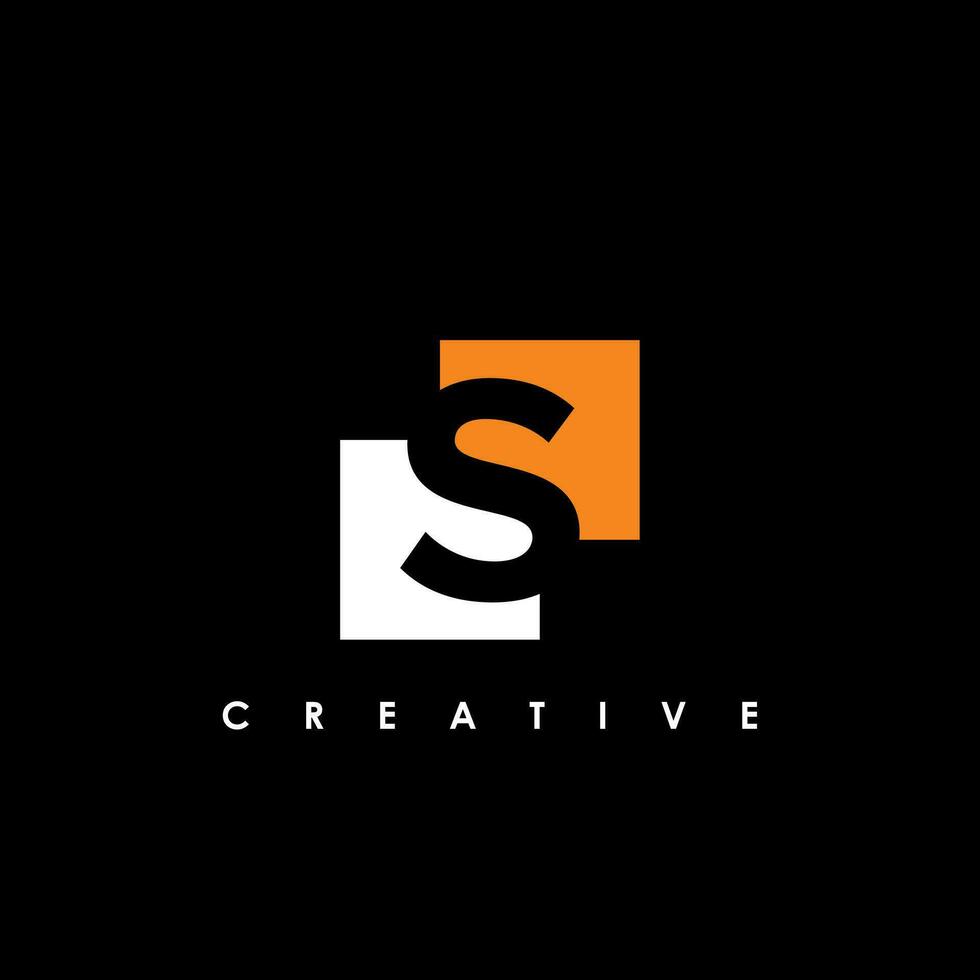 S Letter Initial Logo Design Template Vector Illustration