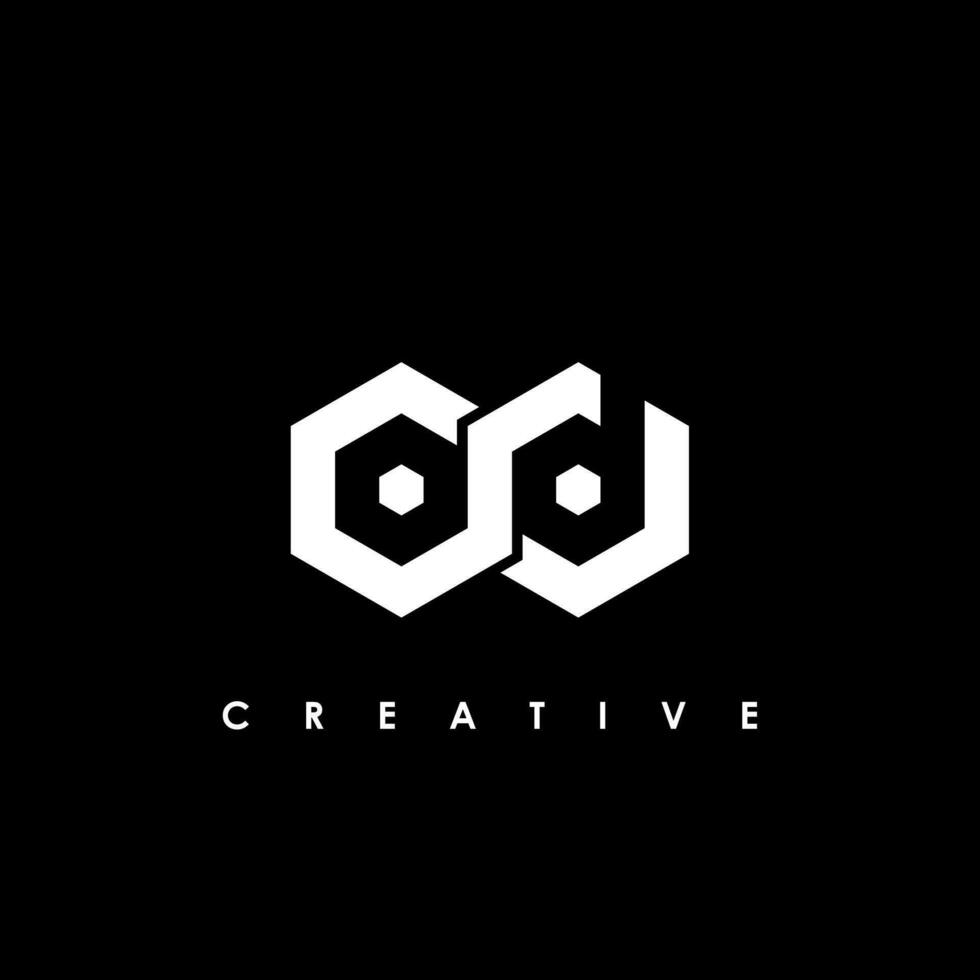 OD Letter Initial Logo Design Template Vector Illustration