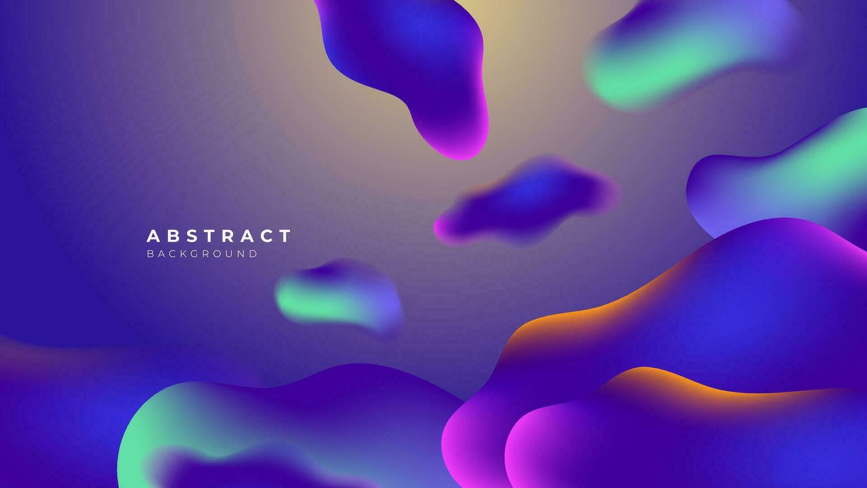 3D liquid purple green colorful futuristic gradient vivid background suit for web landing page wallpaper banner backdrop presentation and much more Premium Vector