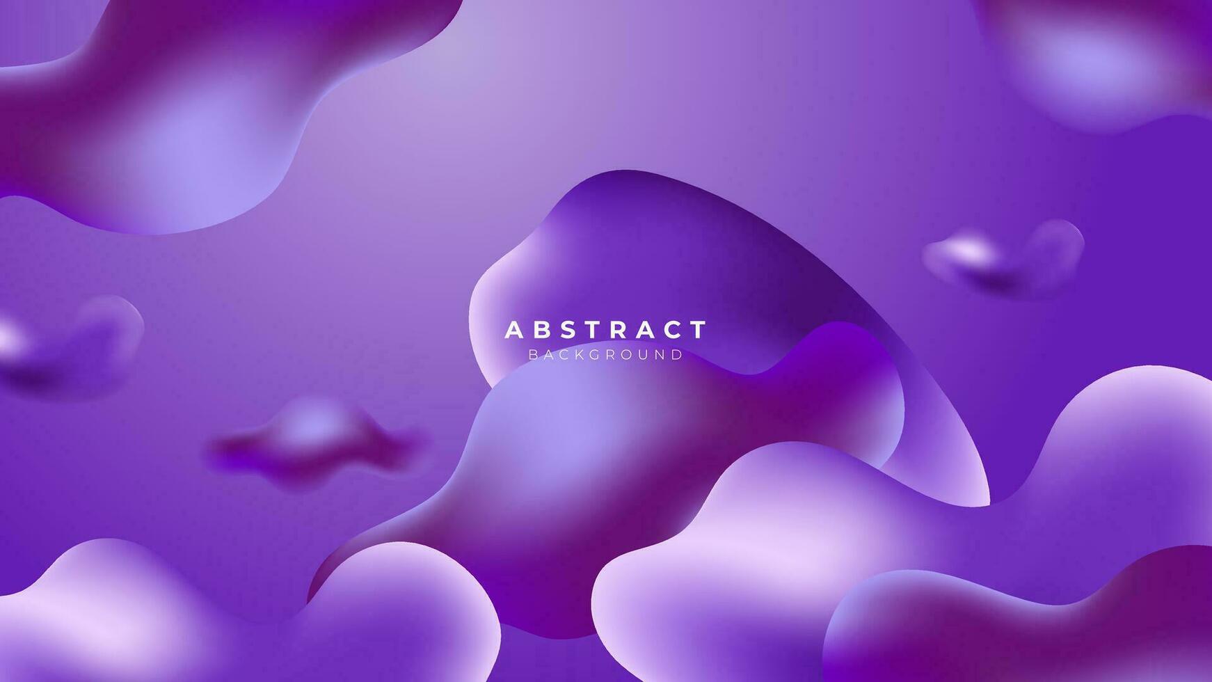 3D liquid purple colorful futuristic gradient vivid background suit for web landing page wallpaper banner backdrop presentation and much more Premium Vector