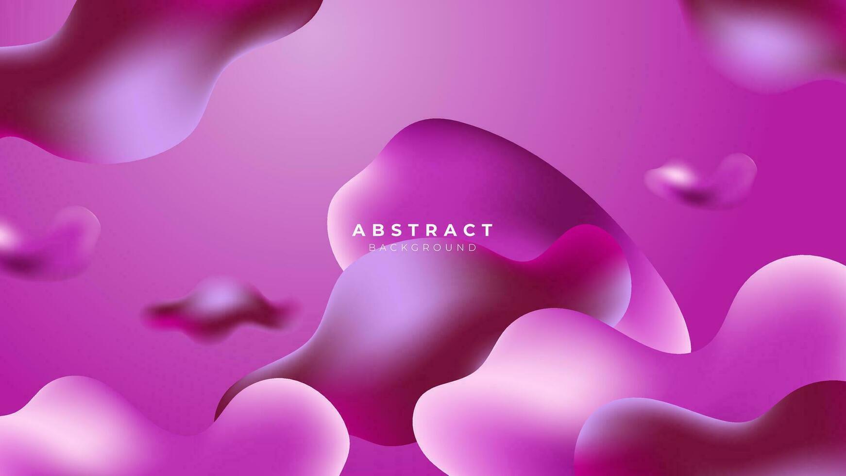 3D liquid pink magenta colorful futuristic gradient vivid background suit for web landing page wallpaper banner backdrop presentation and much more Premium Vector