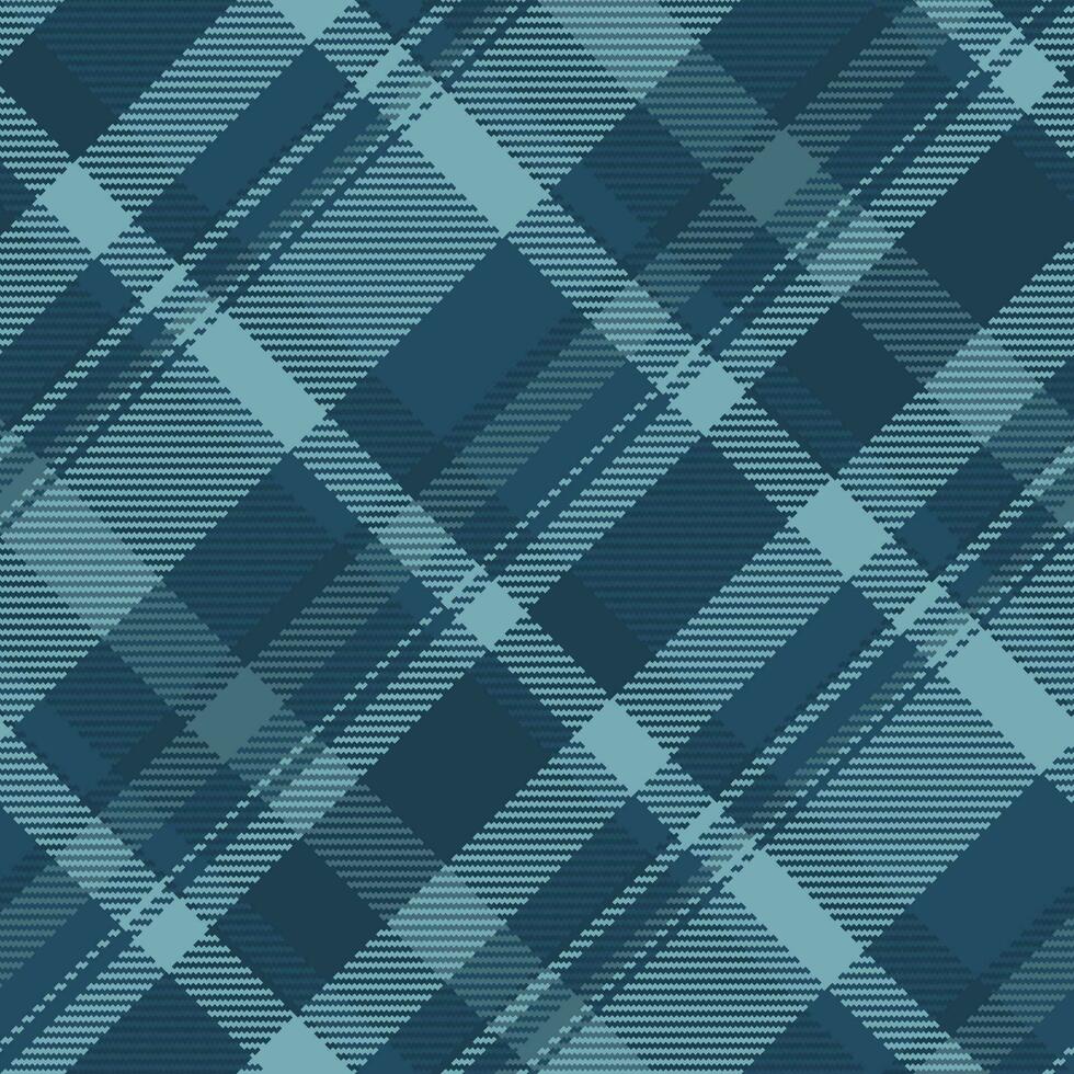 Plaid textile pattern of seamless texture fabric with a vector background check tartan.