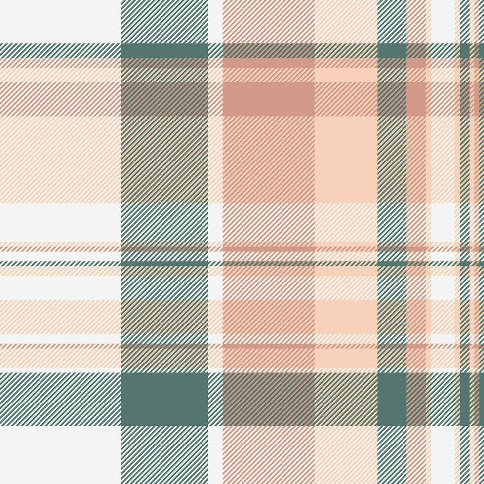Seamless background tartan of textile plaid pattern with a fabric check texture vector. vector