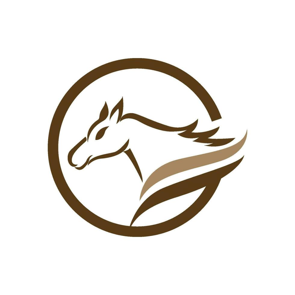 Horse Logo Template Vector icon