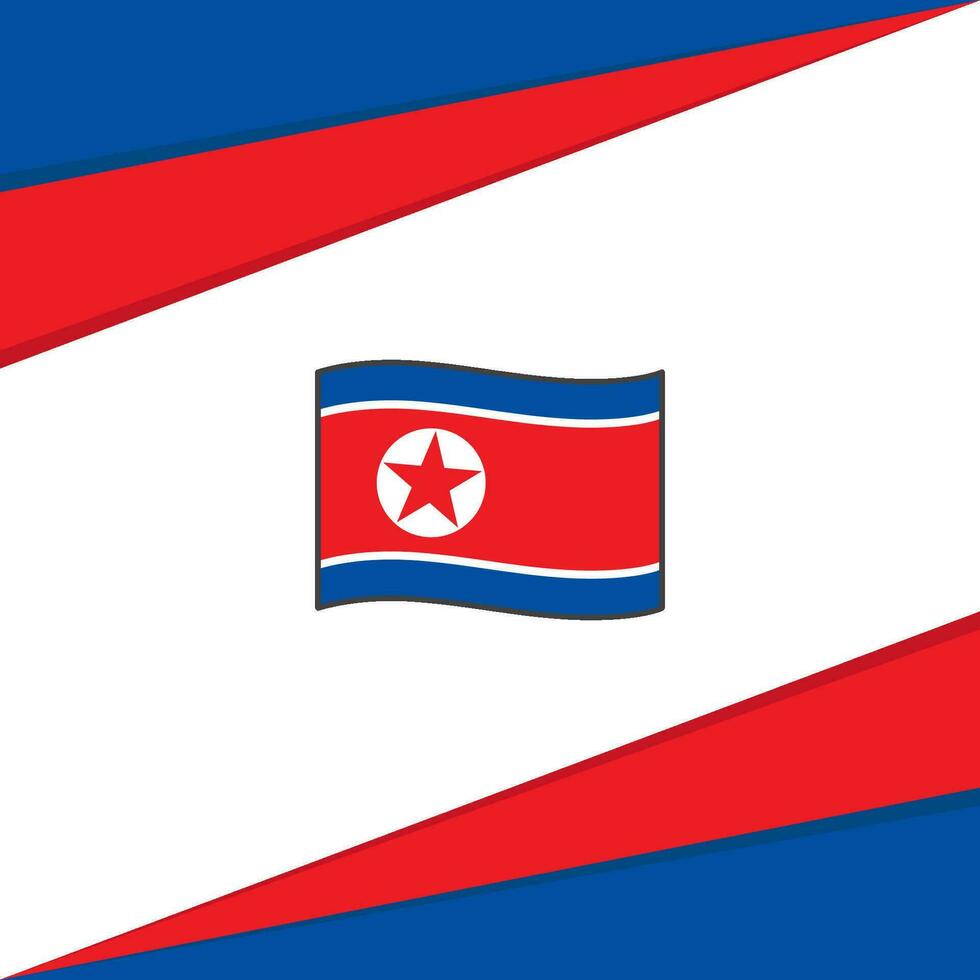 norte Corea bandera resumen antecedentes diseño modelo. norte Corea independencia día bandera social medios de comunicación correo. norte Corea diseño vector