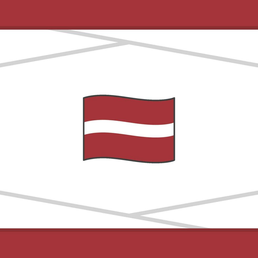 Latvia Flag Abstract Background Design Template. Latvia Independence Day Banner Social Media Post. Latvia Vector