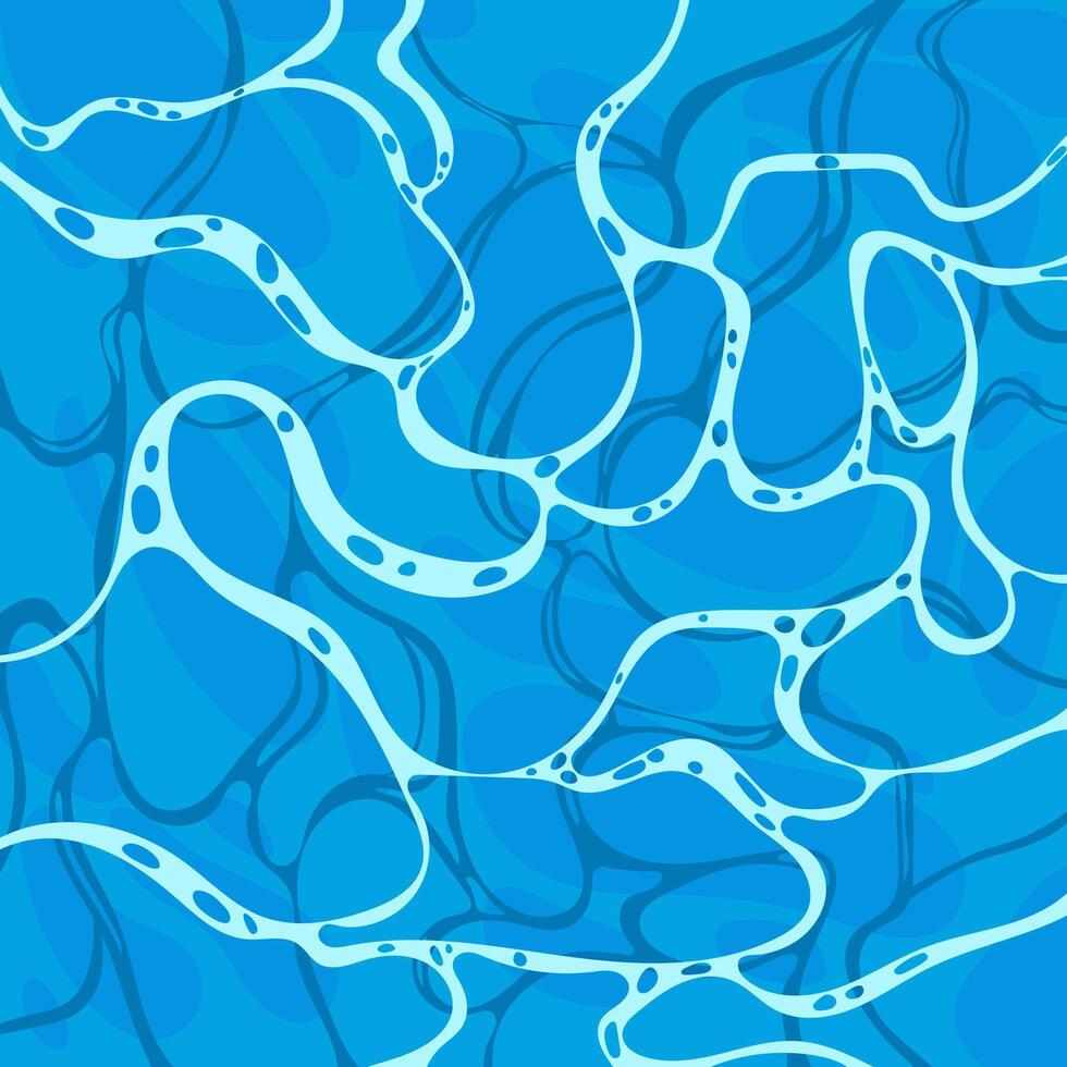 Water. Background of stains on the surface of the sea or ocean. vector
