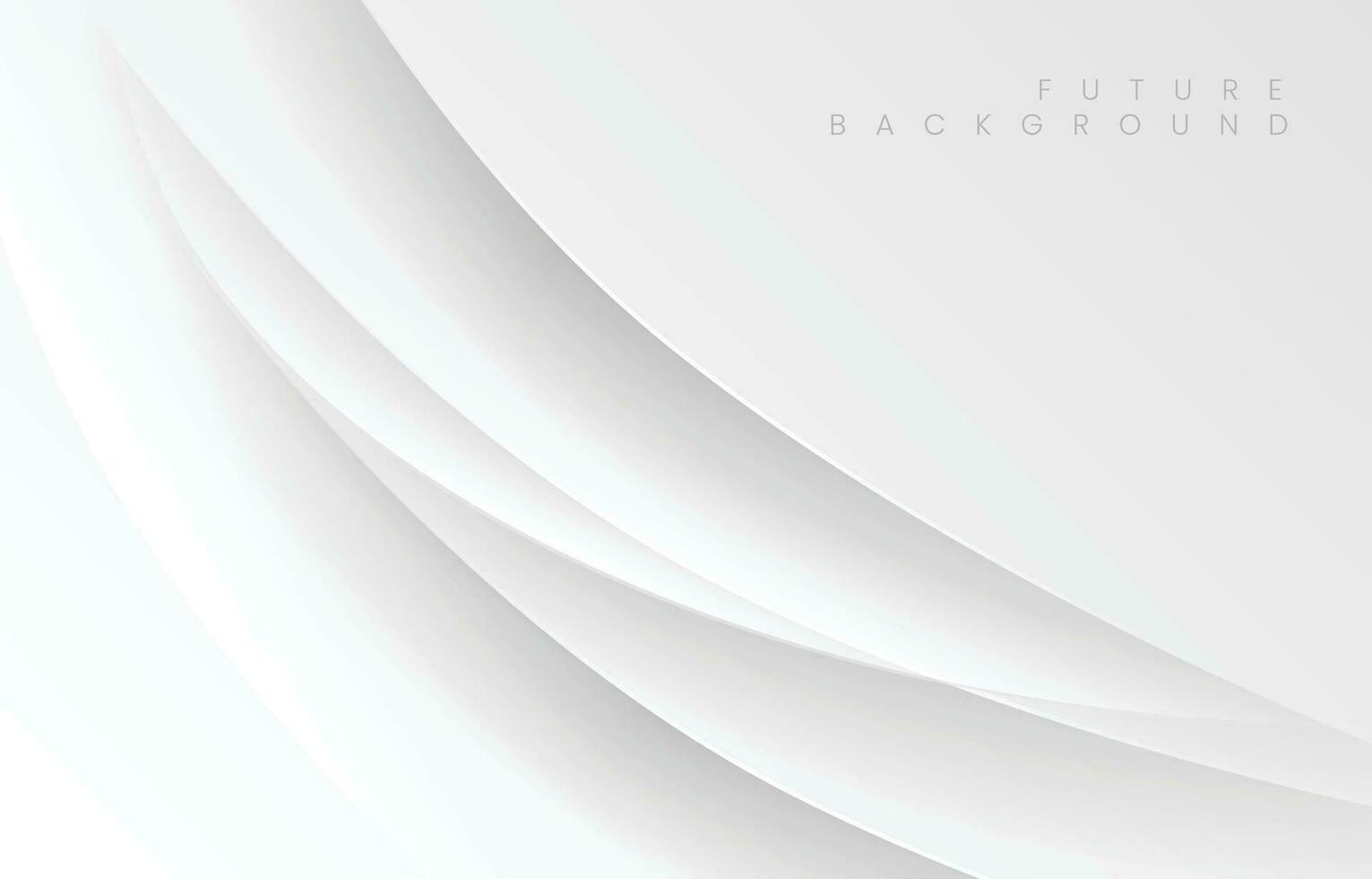 moderno blanco resumen textura fondo, geometría concepto con espacio. ola degradado diseño estilo. futurista tecnología fondo de pantalla vector ilustración