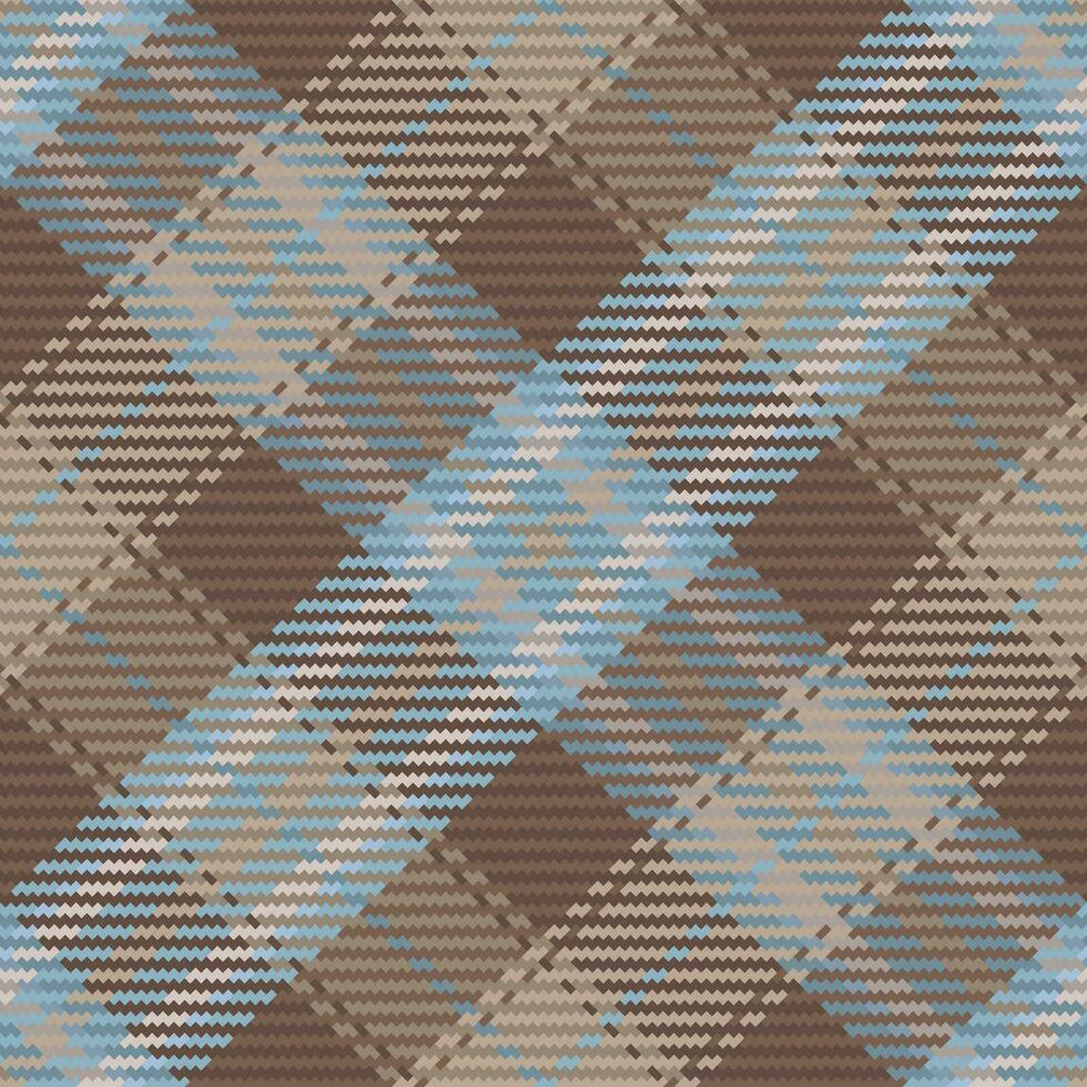Seamless pattern of scottish tartan plaid. Repeatable background with check fabric texture. Vector backdrop striped textile print.