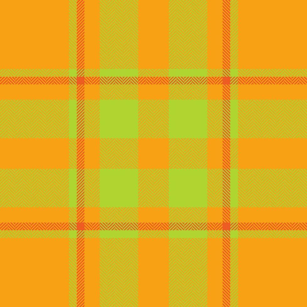 Plaid check pattern. Seamless fabric texture. Tartan textile print. vector