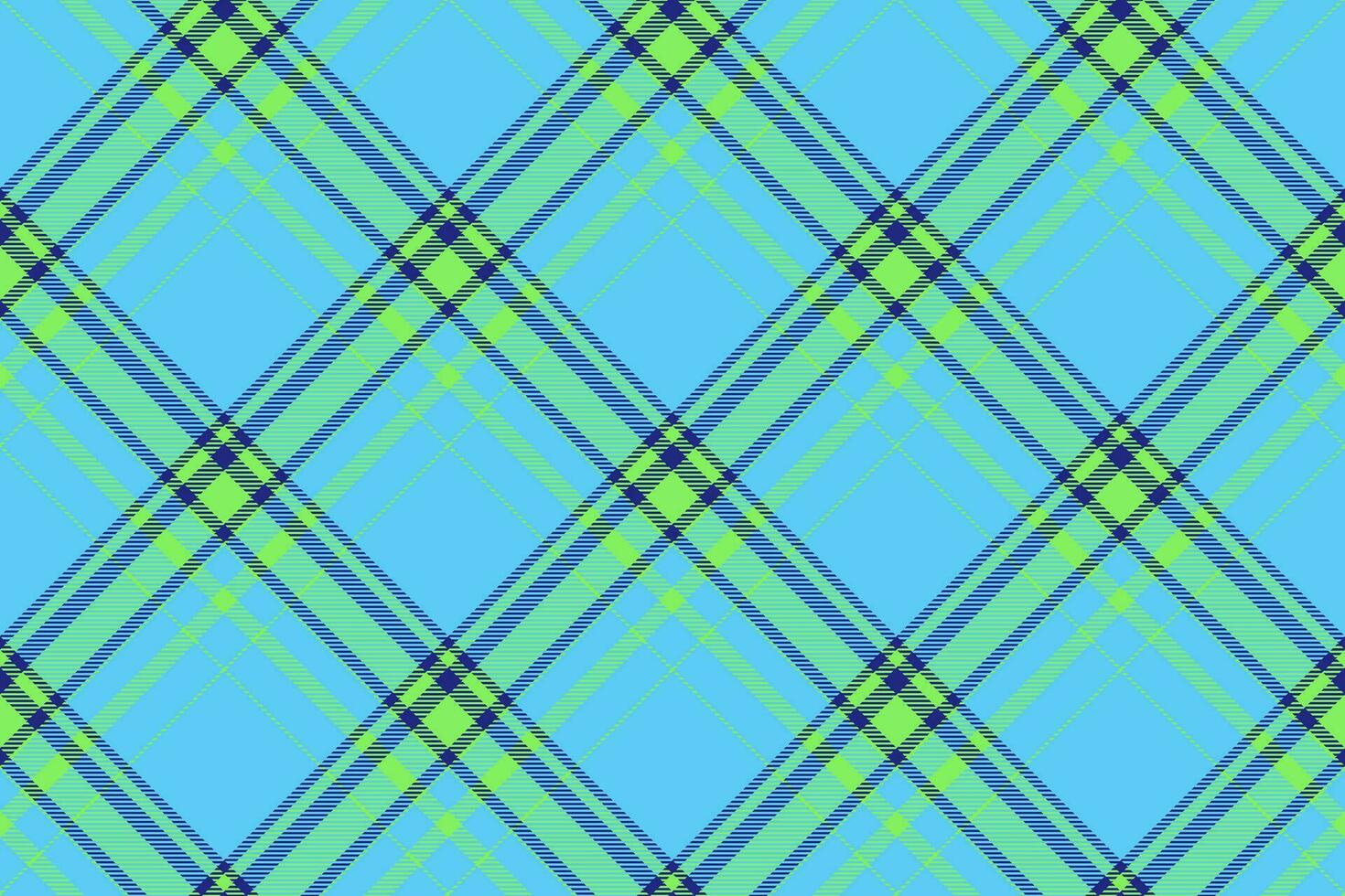 Tartan plaid background, diagonal check seamless pattern. Vector fabric texture for textile print, wrapping paper, gift card, wallpaper.