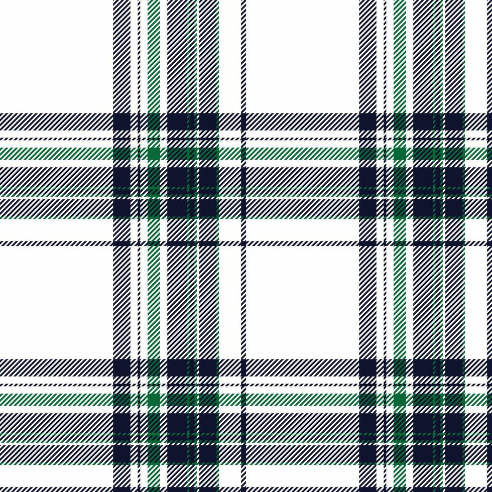 Plaid seamless pattern. Check fabric texture. Vector textile print.