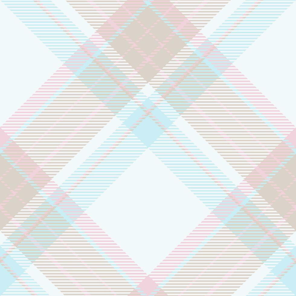 Plaid pattern vector. Check fabric texture. Seamless textile design for clothes, paper print. vector