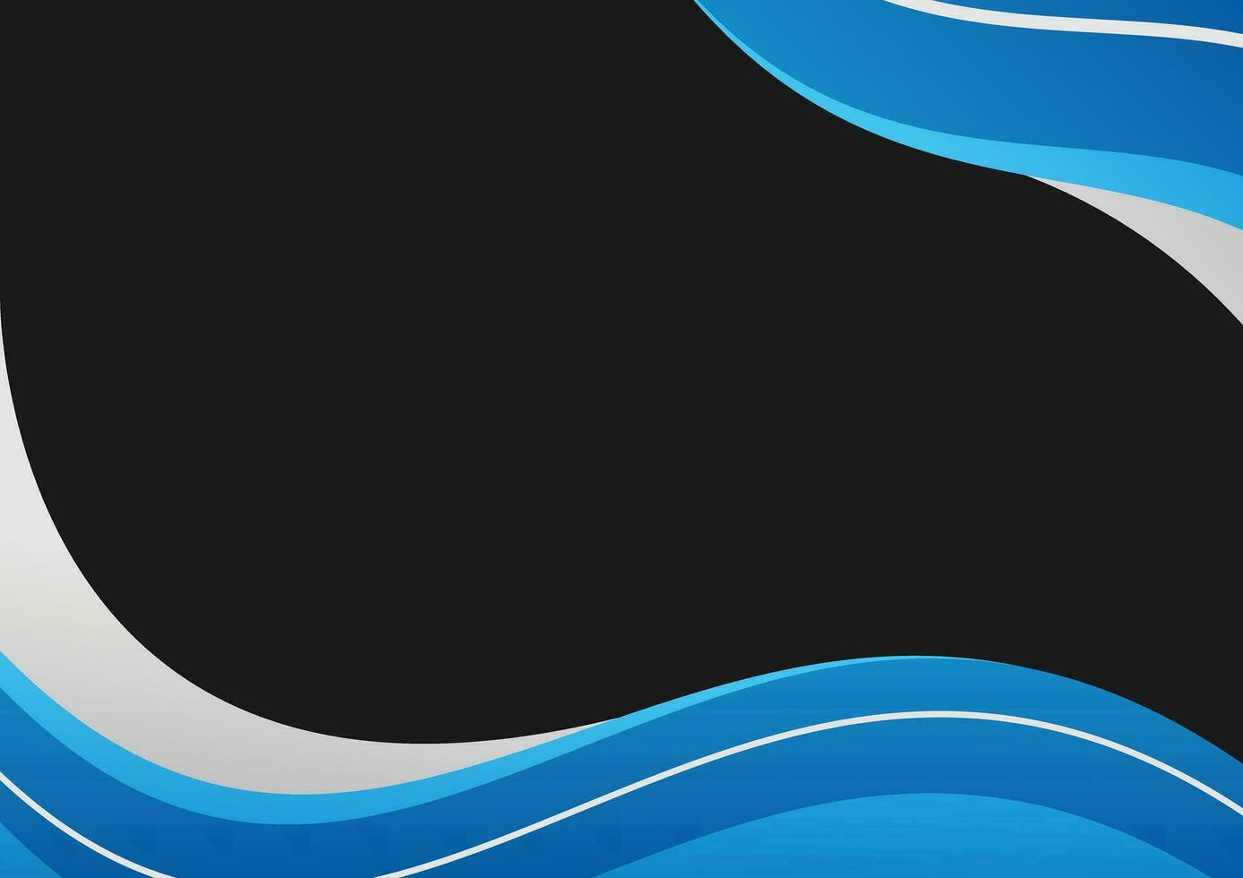 wave gradient background modern style vector