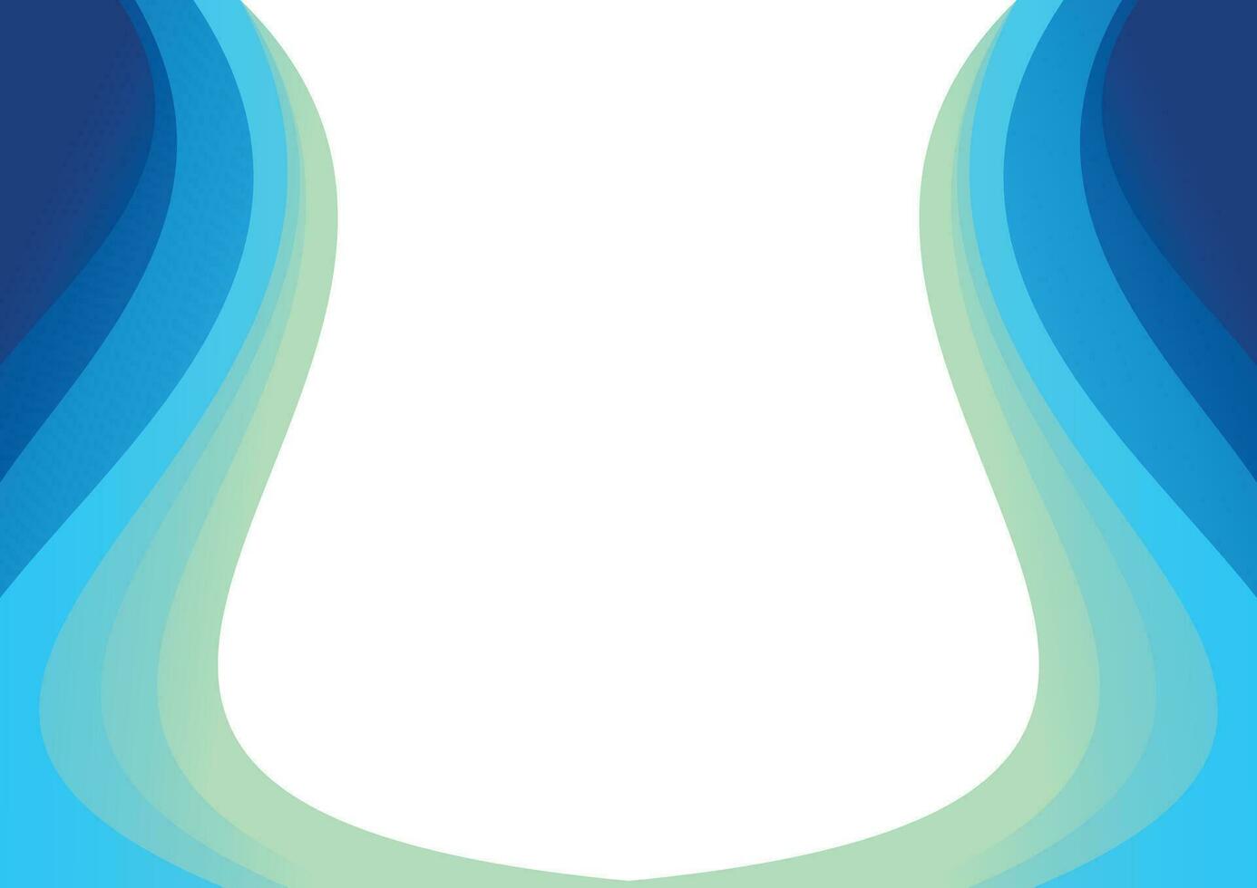 wave gradient background modern style vector