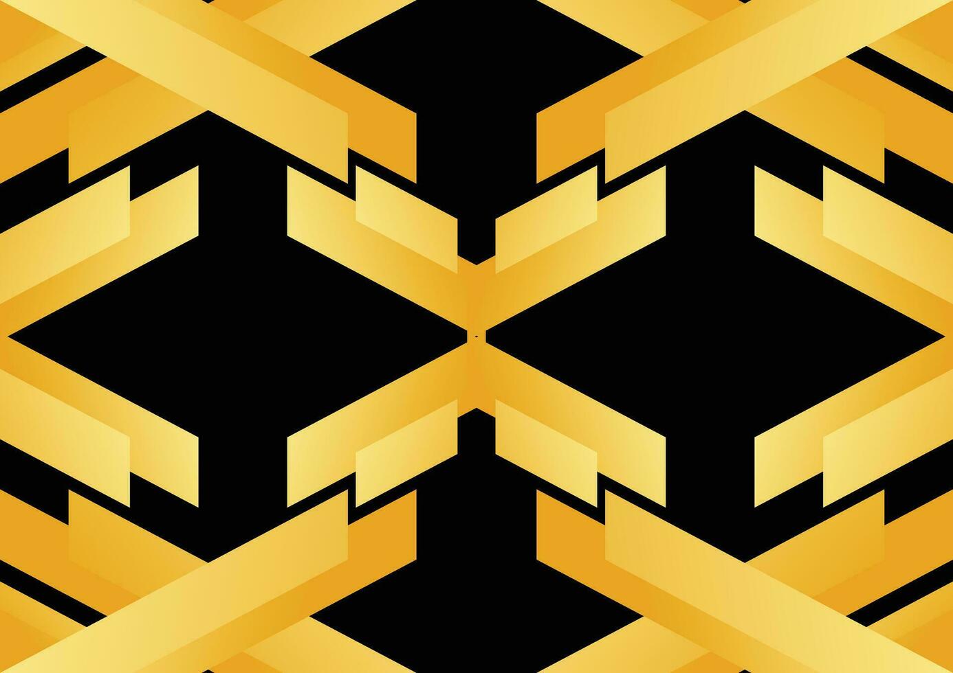 abstract geometric on black background vector