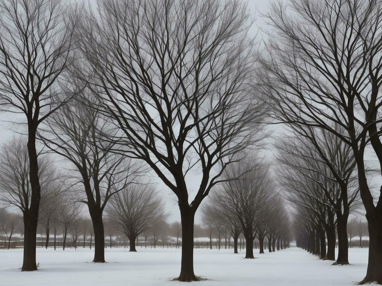 tree beautiful close up image ai generated photo