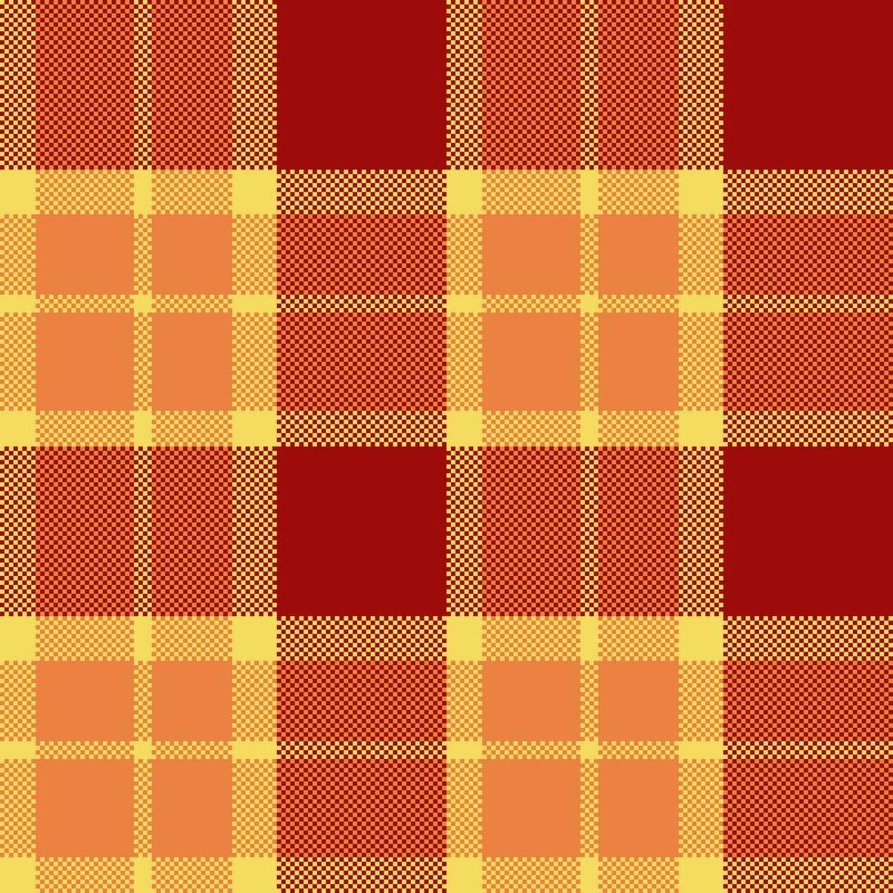 Vector pattern textile of seamless texture background with a tartan plaid fabric check.