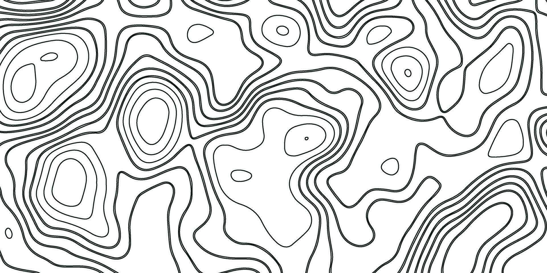 Background of the Topographic Map. Vintage Outdoors Style. Geographic Abstract Grid. Line Topography Map Contour Background. vector