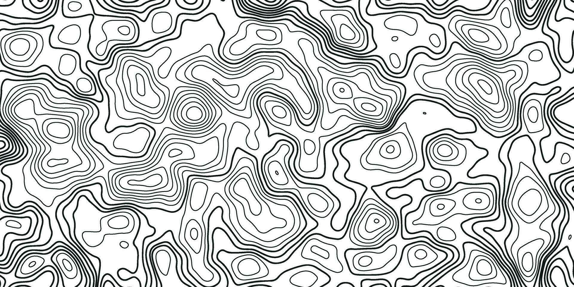 Background of the Topographic Map. Vintage Outdoors Style. Geographic Abstract Grid. Line Topography Map Contour Background. vector