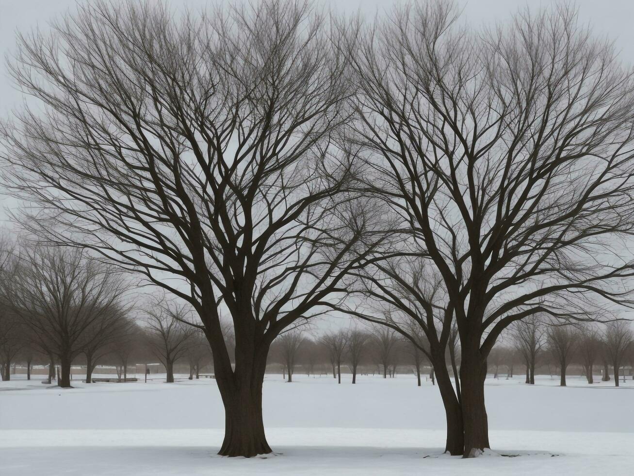 tree beautiful close up image ai generated photo